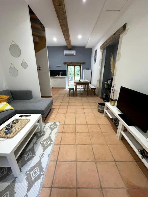 Superbe Appartement Cosy Avec Jardin 尼姆 外观 照片